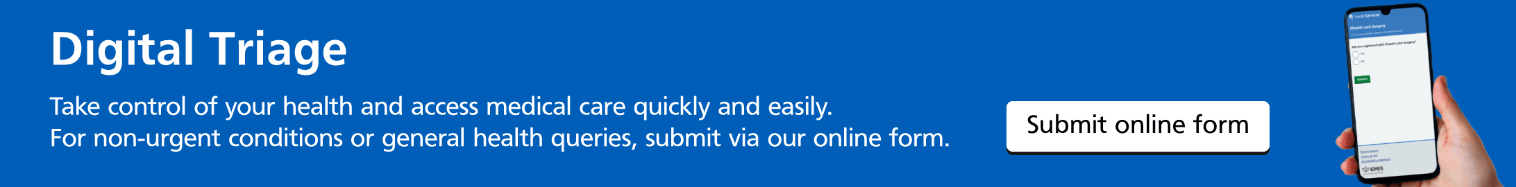 Patient Triage online